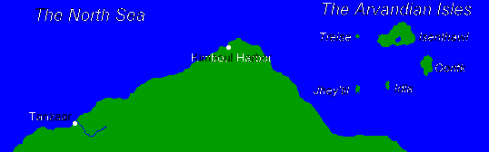 The Northern Coastal Territory: The Region Around the City of Tanzaar